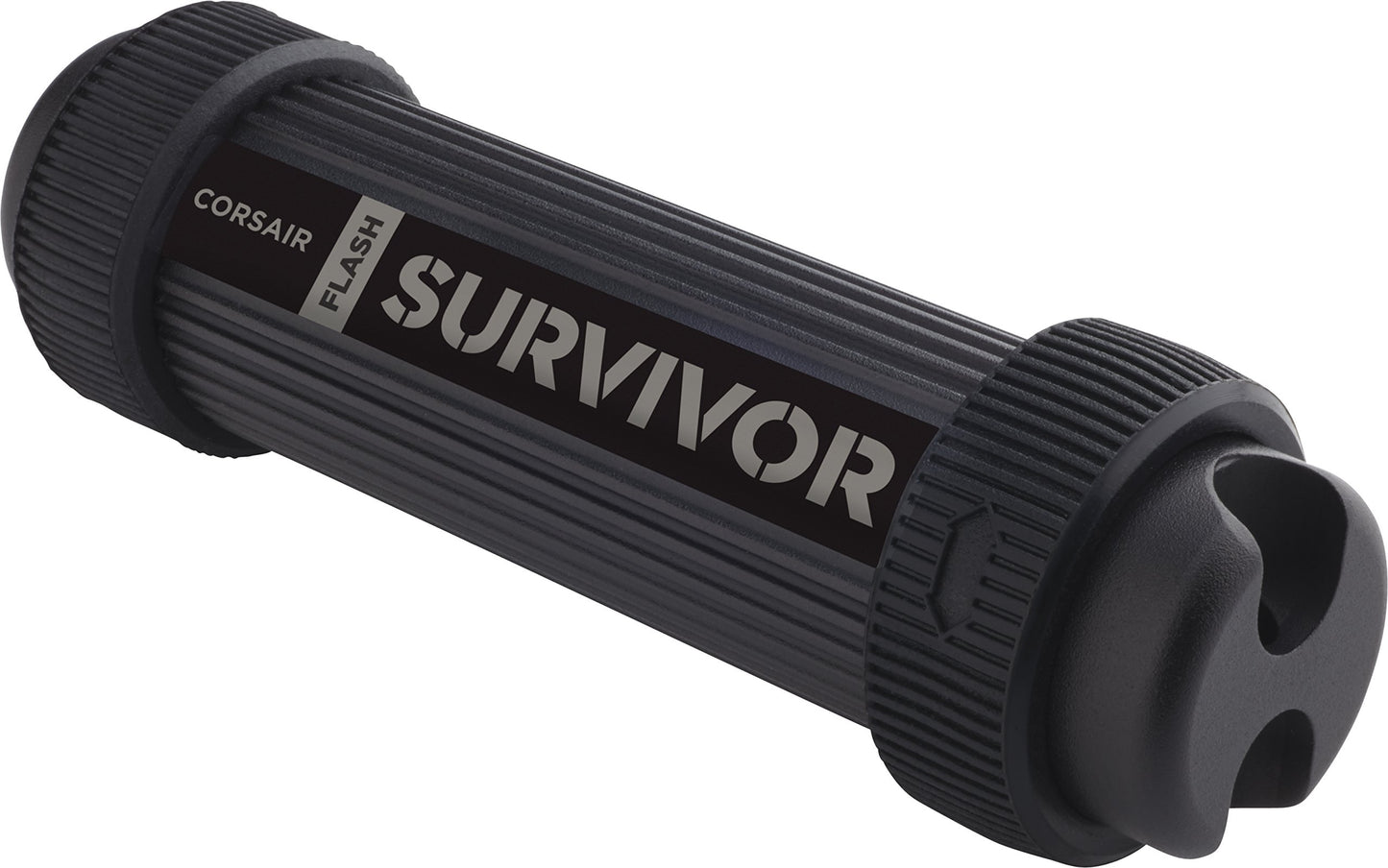 Corsair Flash Survivor Stealth 128GB USB 3.0 Flash Drive (CMFSS3B-128GB), Black