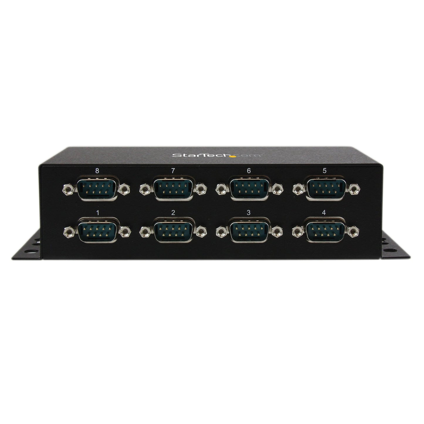 StarTech.com 8 Port USB to Serial RS232 Adapter - Wall Mount - Din Rail - COM Port Retention - FTDI USB to DB9 RS232 Hub (ICUSB2328I)