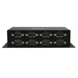 StarTech.com 8 Port USB to Serial RS232 Adapter - Wall Mount - Din Rail - COM Port Retention - FTDI USB to DB9 RS232 Hub (ICUSB2328I)
