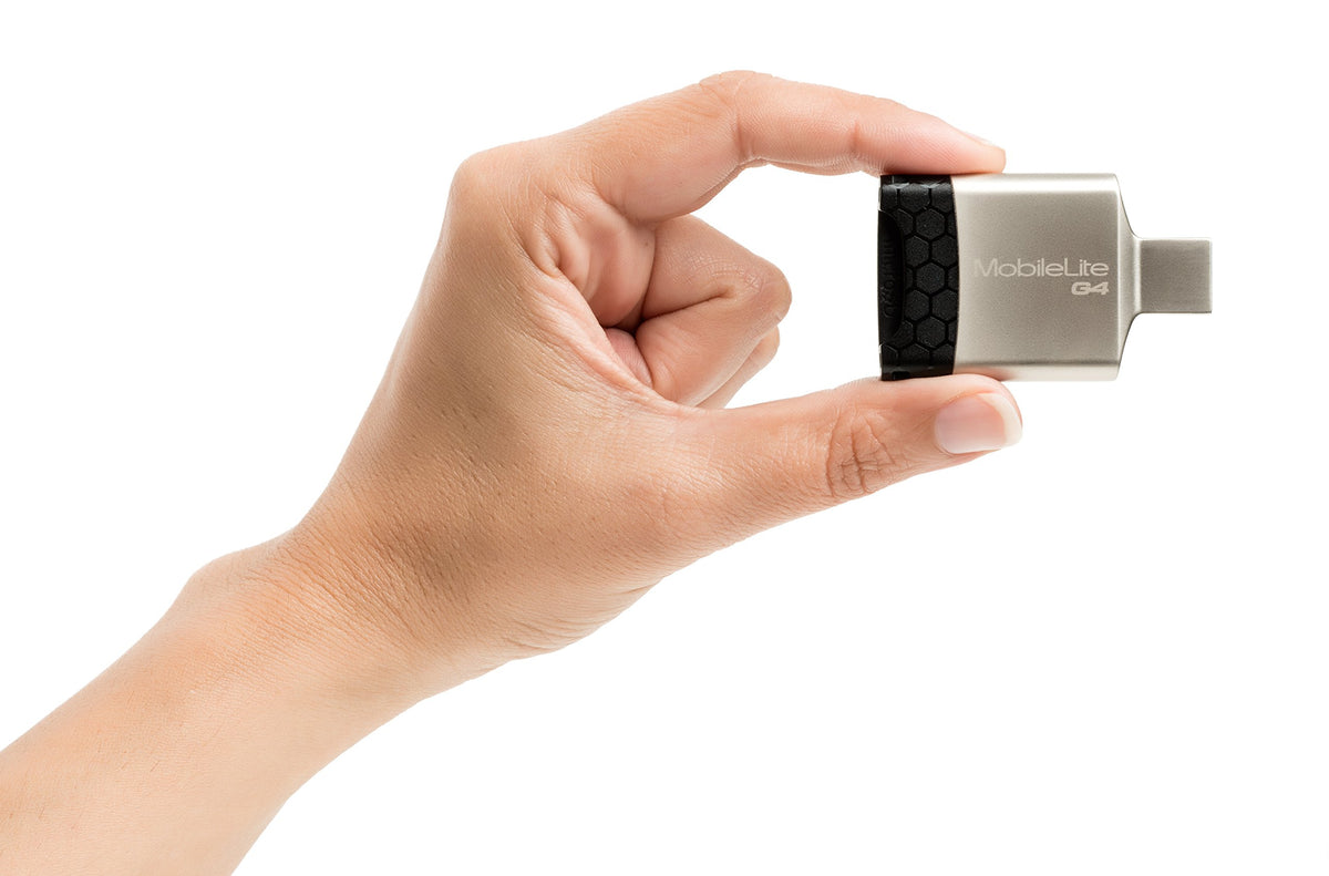 Kingston Digital USB 3.0 Portable Card Reader for SD, SDXC, SDHC, MMC, RS-MMC, microSD, microSDHC, microSDXC Card UHS-I and UHS-II, Class 4, 6, and 10 Memory Cards. MobileLite G4 (FCR-MLG4)