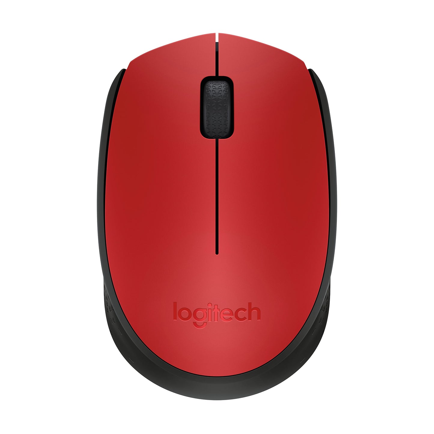 Logitech M170 Red Clamshell Mouse