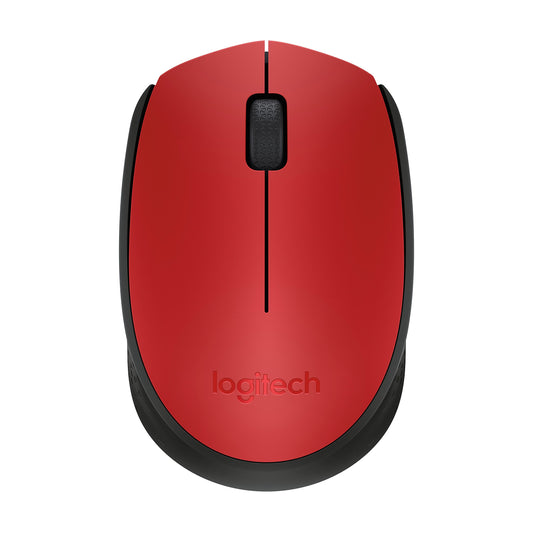 Logitech M170 Red Clamshell Mouse