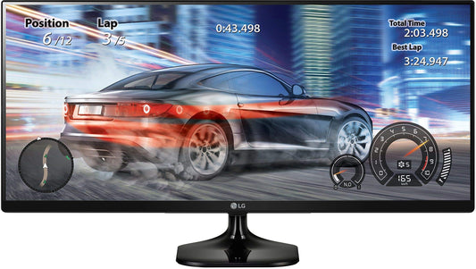 Open Box LG 25UM58-P 25-Inch 21:9 UltraWide IPS Monitor with Screen Split