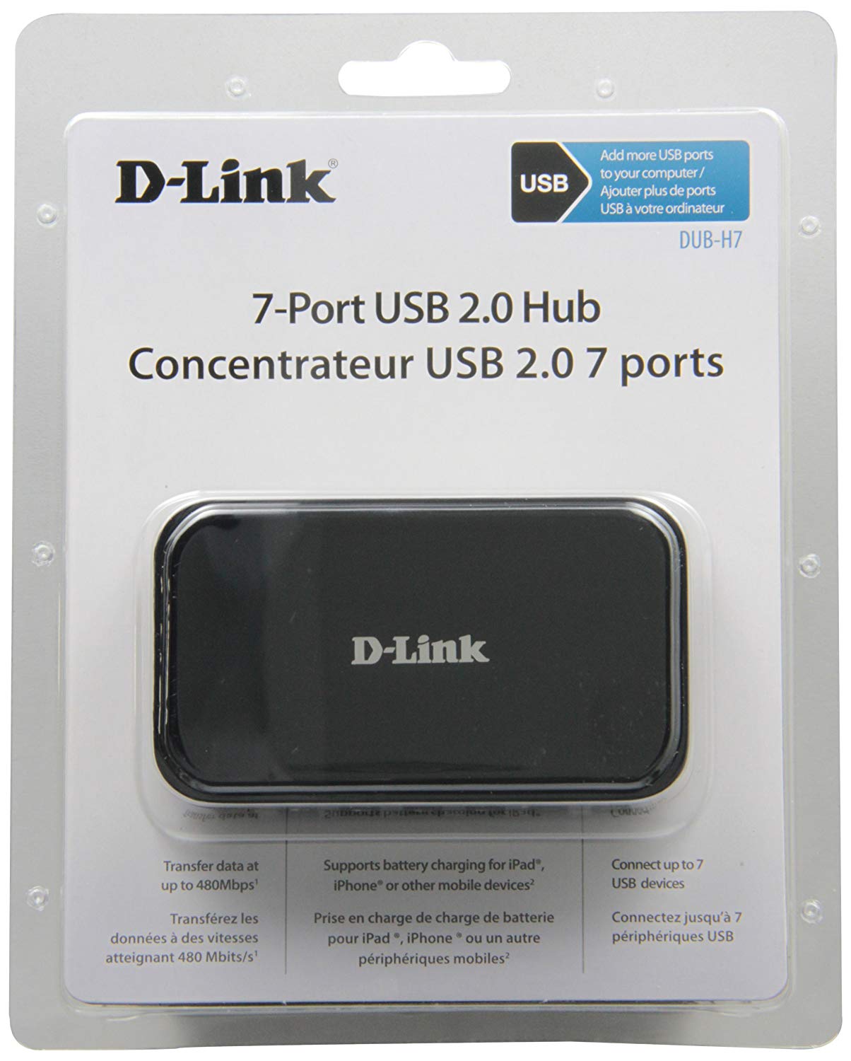 HUB USB 2.0 7P