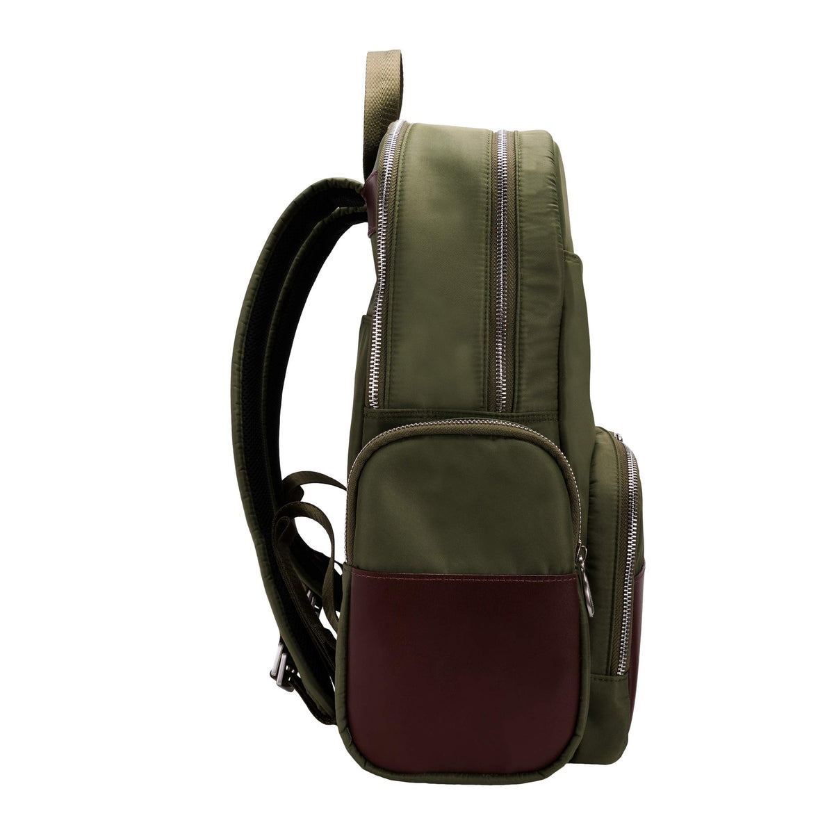 McKlein 18361 USA Cumberland 17" Nylon Dual Compartment Laptop Backpack Green