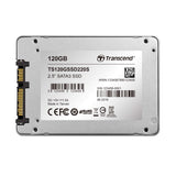 Transcend Information 120 GB TLC SATA III 6Gb/S 2.5-Inch Solid State Drive TS120GSSD220S