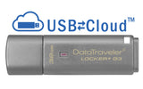Kingston Digital 32GB Traveler Locker + G3, USB 3.0 with Personal Data Security and Automatic Cloud Backup