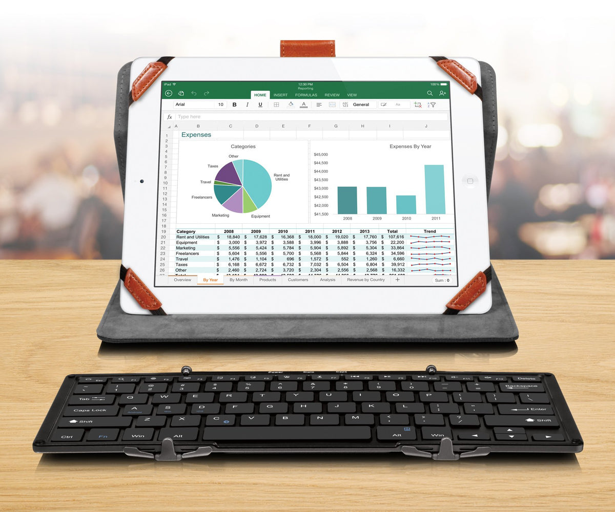 Aluratek Portable Bluetooth Keyboard (ABLKO4F)