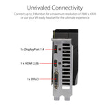 ASUS GeForce GTX 1660 Super Overclocked 6GB Dual-Fan EVO Edition VR Ready HDMI DisplayPort DVI Graphics Card (DUAL-GTX1660S-O6G-EVO)