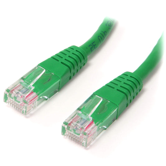 StarTech.com M45PATCH3GN Molded RJ45 UTP Cat 5e Patch Cable, 3-Feet (Green)