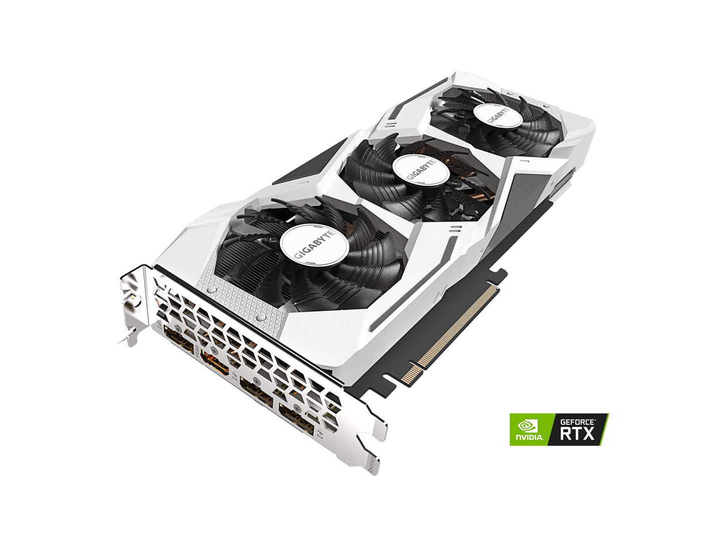 GIGABYTE GeForce RTX 2060 Super Gaming OC White 8G Graphics Card, 3X WINDFORCE Fans, 8GB 256-Bit GDDR6, GV-N206SGAMINGOC WHITE-8GD REV2.0 Video Card
