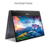 Asus TP412UA-DB31T VivoBook Flip 14 Thin and Light 2-in-1 FHD Touchscreen Laptop, Intel Core i3 CPU, 4GB RAM, 128GB SSD, Windows 10