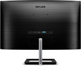 Philips Computer Monitors 272E1CA 27" Curved Frameless Monitor, Black/Silver