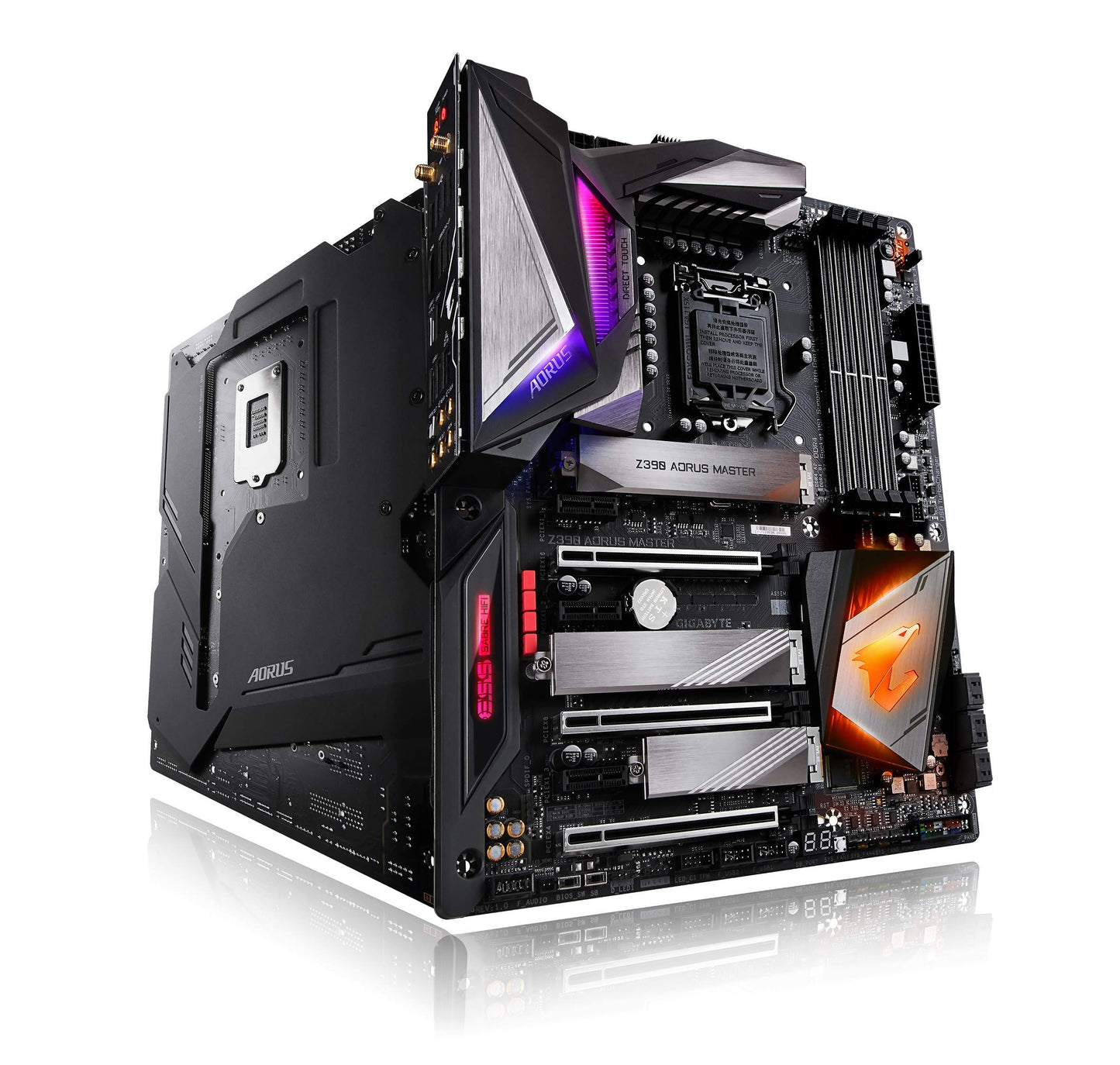 Gigabyte Z390 AORUS Master (Intel LGA1151/Z390/ATX/3xM.2 Thermal Guard/Onboard AC Wi-Fi/ESS Sabre DAC/Gaming Motherboard)