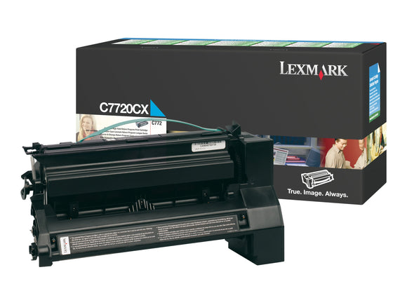 Lexmark Cyan Extra High Yield Return Program Toner Cartridge -Cyan -Laser -1 Each