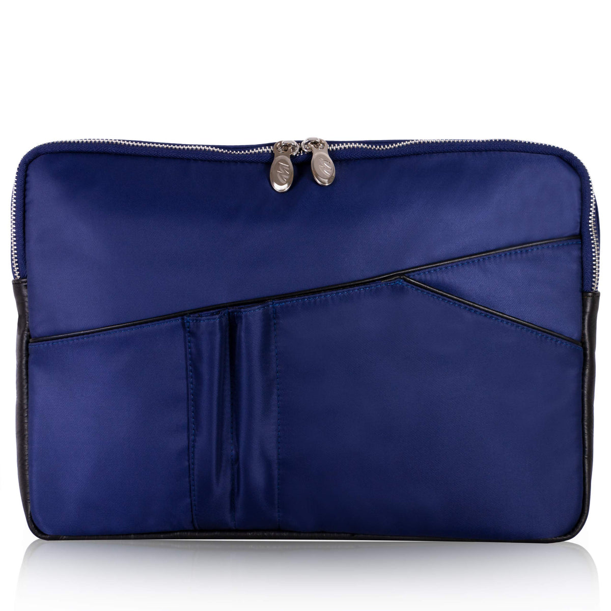 McKlein 18327 USA Auburn 15" Nylon Laptop Sleeve Navy