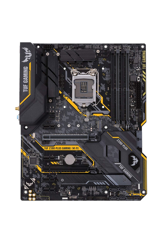 ASUS TUF Z390-Plus Gaming (Wi-Fi) LGA1151 (Intel 8th and 9th Gen) DDR4 DP HDMI M.2 Z390 ATX Motherboard 802.11ac Wi-Fi USB 3.1 Gen2