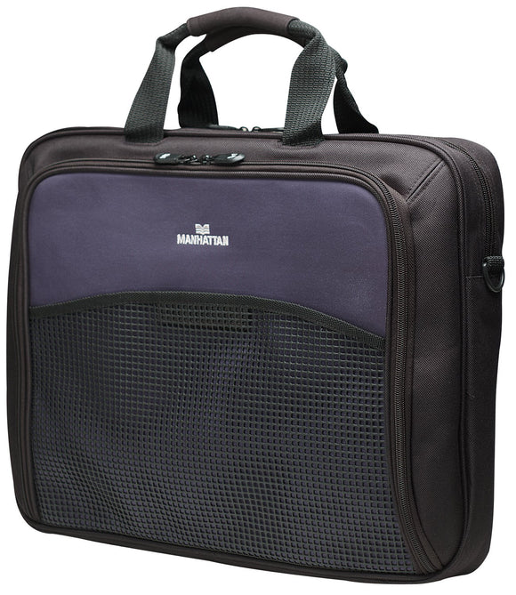 Manhattan 17-Inch Cologne Notebook Computer Briefcase Top Load, Fits Most Widescreens (438926)