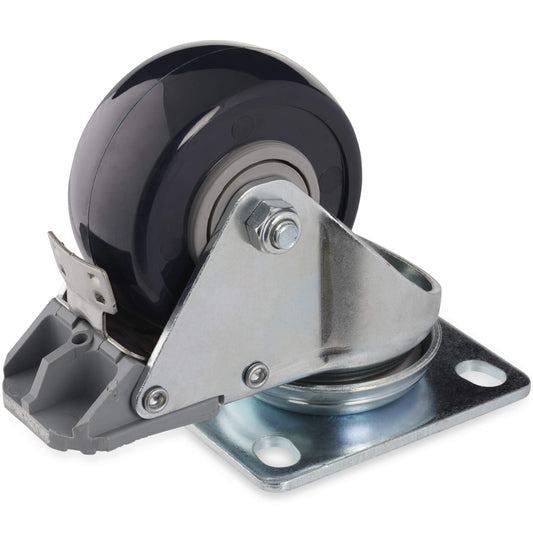 StarTech.com Caster Kit for Open Frame Rack - 4POSTRACK - Rack casters kit - Rack casters kit - 4POSTCASTER