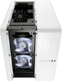 Corsair CC-9011048-WW Carbide Series Air 540 Windowed ATX High Airflow Cube Performance Computer Case with White LED Fan - Arctic White