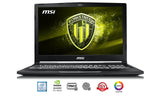 MSI WE63 8SI-291CA 15.6" FHD Mobile Workstation (i7 -8750H, Quadro P1000, 16GB, 256GB SSD Plus 1TB HDD, ISV Certified), Win 10 Pro