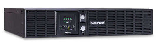 CyberPower CPS1500AVR Smart App LCD UPS System, 1500VA/900W, 8 Outlets, AVR, 2U Rack/Tower