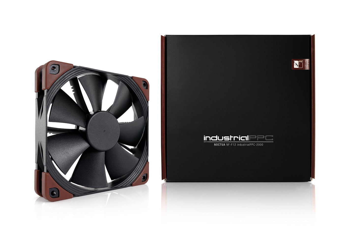 Noctua NF-F12 iPPC-2000, 3-Pin, Heavy Duty Cooling Fan with 2000RPM (120mm, Black)
