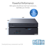 Asus VC66-CB5018ZN VivoMini PC with Intel Core i5-8400 and 4K UHD