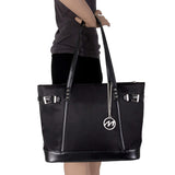 McKlein 17565 USA Aria Nylon Ladies' Tote Black