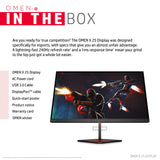 Hewlett Packard 25 Inch Gaming Monitor FHD 240Hz 1ms Nvidia G-Sync (Black)