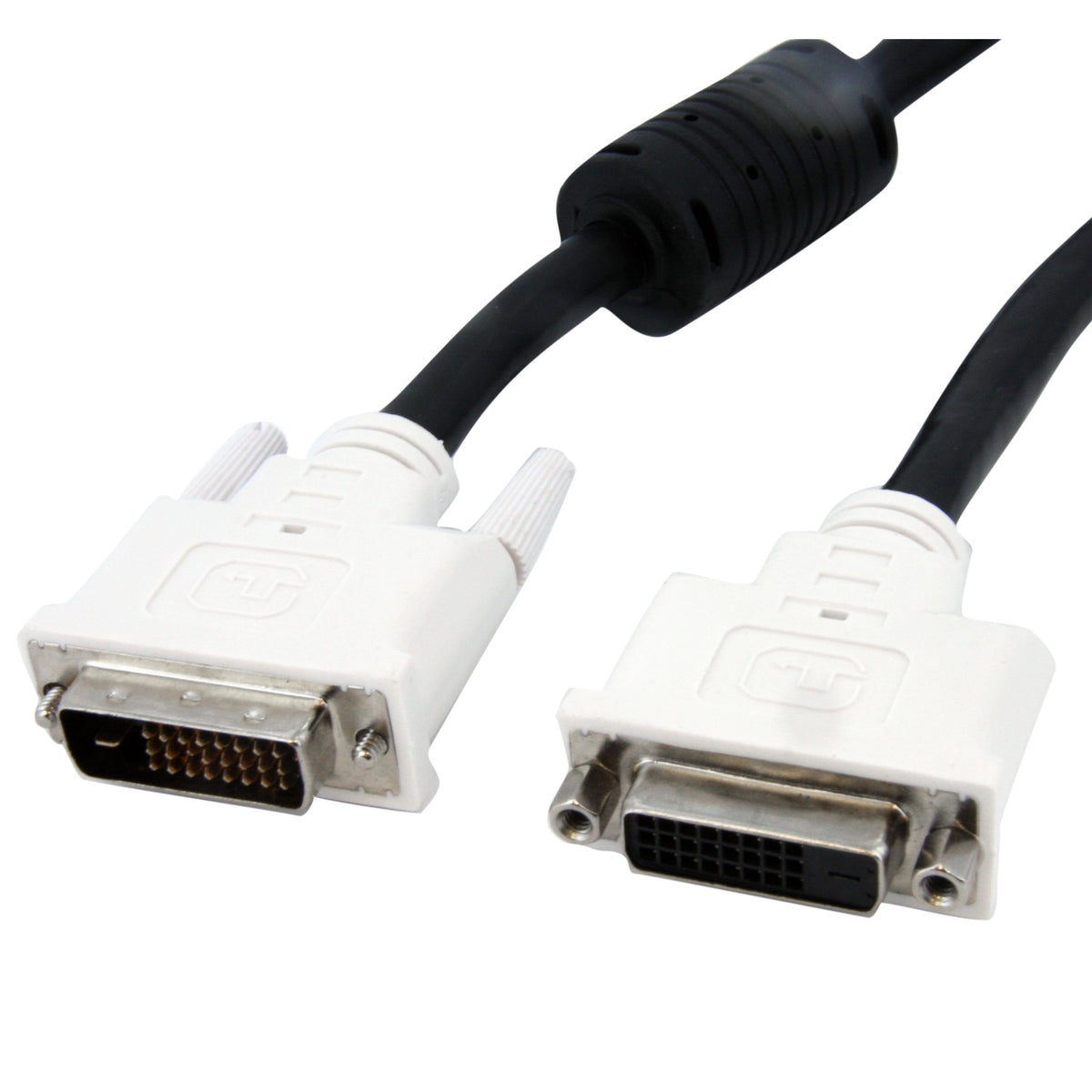 StarTech.com DVI Extension Cable - 10 ft - Dual Link - Male to Female Cable - 2560x1600 - DVI-D Cable - Computer Monitor Cable - DVI Cord