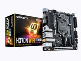 GIGABYTE H370N WiFi (LGA1151/Intel/H270/Mini ITX/USB 3.1 Gen 1 (USB3.0) Type C Type A/DDR4/Motherboard)
