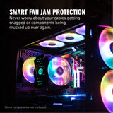 Cooler Master R4-120R-203C-R1 Master Fan MF120R- 120mm Air Balance Addressable ARGB 3in1 Case Fans Computer Cases CPU Coolers and Radiators