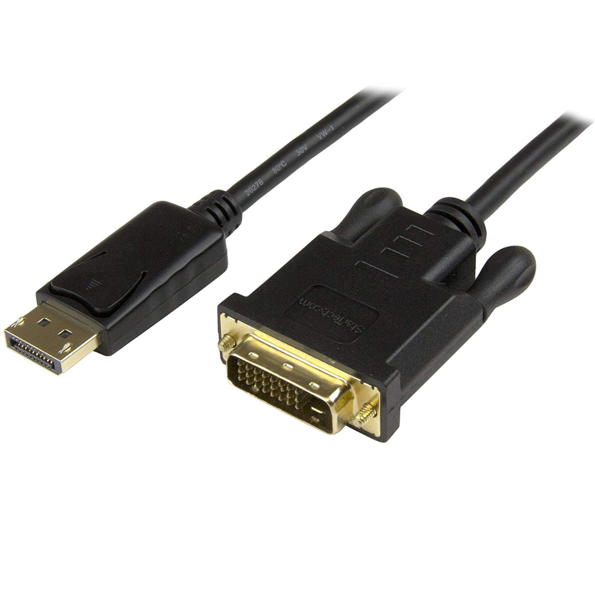 StarTech.com DisplayPort to DVI Video Adapter Converter Cable - M/M
