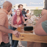 Divoom Voombox-Power-Bluetooth Portable Speaker, Powerful bass, Crystal Clear Stereo Sound, Power Bank， Wireless Range, Microphone, IPX5,