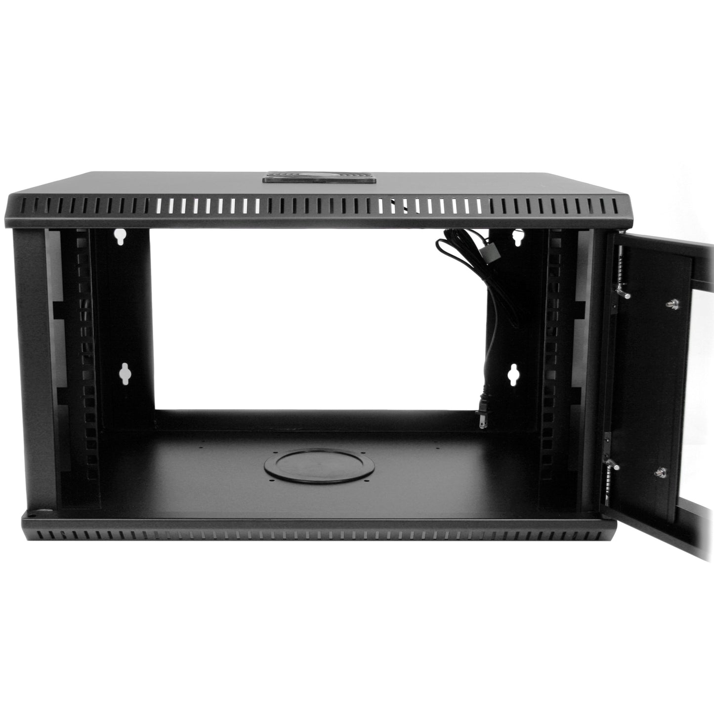 StarTech.com RK619WALL 19-Inch 6U Wall Mount Server Rack Cabinet with Acrylic Door (Black)