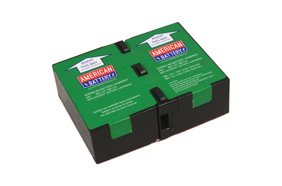 ABC RBC123 Leak Proof UPS Battery, Black/Green