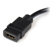 StarTech.com 8in HDMI to DVI-D Video Cable Adapter - HDMI Female to DVI Male - HDMI to DVI Dongle Adapter Cable (HDDVIFM8IN)