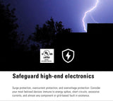 Eve Energy Strip - Smart Triple Outlet & Power Meter with surge, overvoltage, overcurrent protection, Apple HomeKit Technology