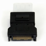 StarTech.com SATA to LP4 Power Cable Adapter - Power Adapter - SATA Power (M) to 4 pin Internal Power (F) - Black - LP4SATAFM