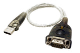 Serial Adapter - 4 Pin USB Type a (M) - Db-9 (M) - 12 in (UC232A)