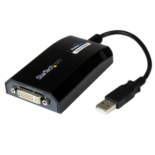 StarTech.com USB to DVI Adapter External USB Video Graphics Card for PC and MAC 1920x1200 USB2DVIPRO2