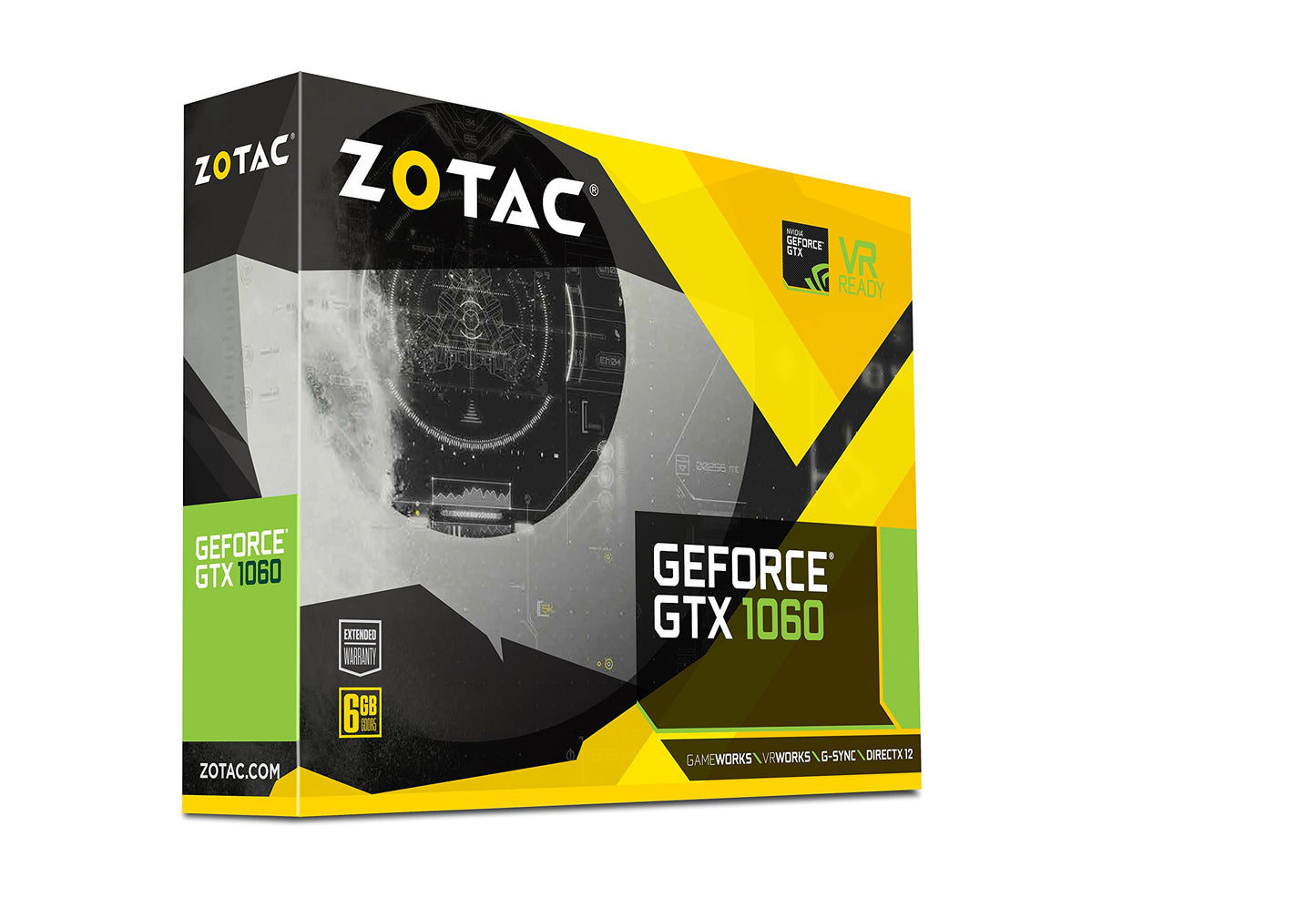 ZOTAC GeForce GTX 1060 Mini, ZT-P10600A-10L, 6GB GDDR5 Super Compact VR Ready Gaming Graphics Card