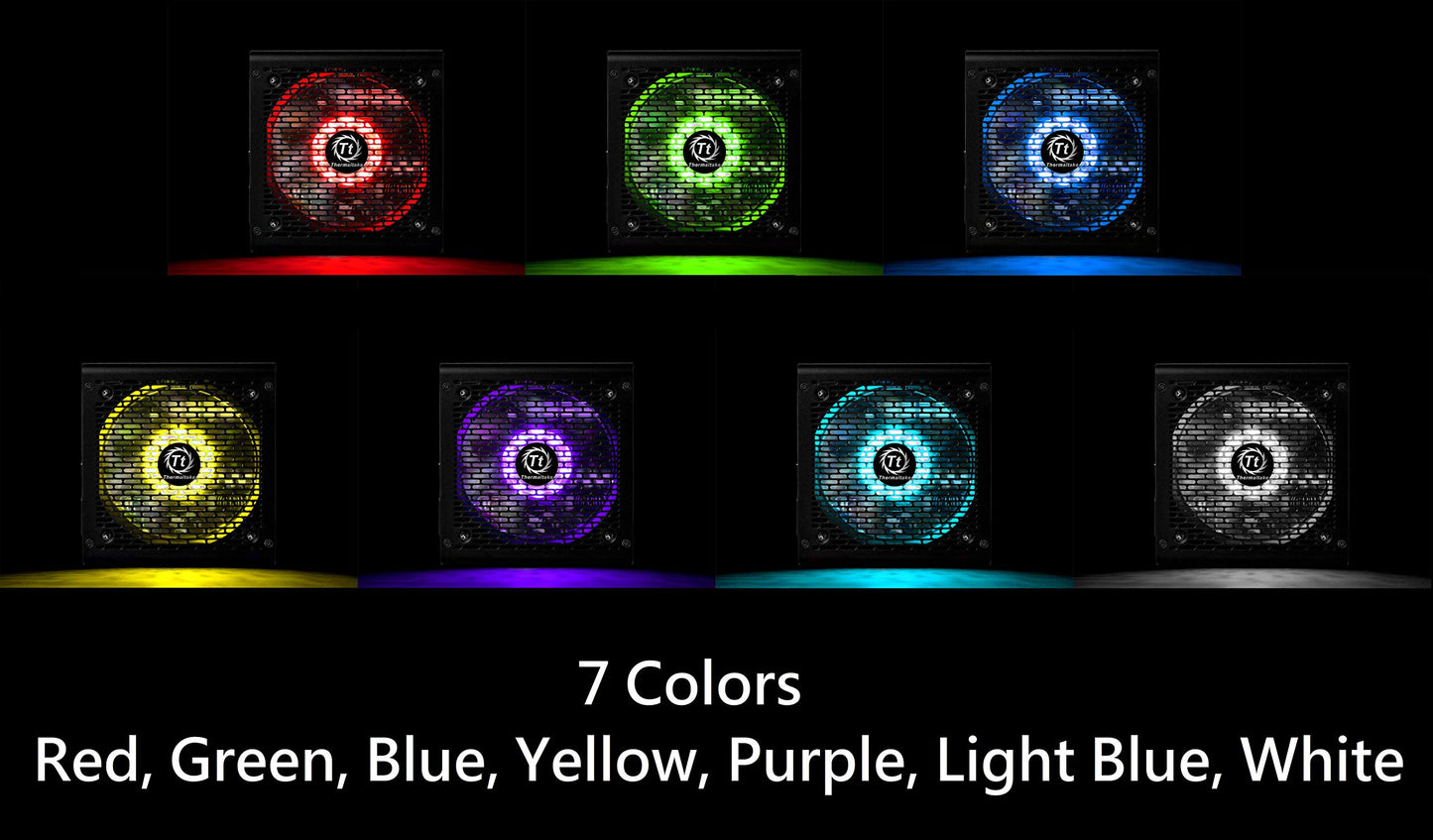 Thermaltake Smart BX1 RGB 80+ Bronze 550W SLI/Crossfire Haswell Ready Continuous Power ATX12V v2.31 / EPS 12V Non-Modular Power Supply 5 Year  PS-SPR-0550NHFABU-1