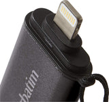 Verbatim 64GB iStore 'n' Go Dual USB 3.0 Flash Drive for Apple Lightning Devices, Graphite 49301