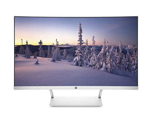 HP 27" Curved HP27SC1 LCD  WLED Monitor - Silver