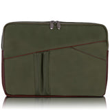 McKlein 18321 USA Auburn 15" Nylon Laptop Sleeve Green
