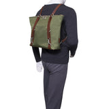 McKlein 18481 USA Dylan 3-in-1 Nylon Convertible Backpack Tote Green