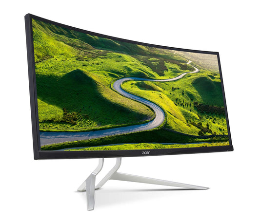 Acer XR342CK Pbmiiqphuzx 34" Curved QHD (3440 x 1440) 100Hz Refresh Rate Monitor with AMD FREESYNC Technology (Display Port & 2 x HDMI 2.0 Ports)