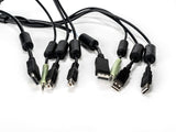 Liebert Keyboard/Video/Mouse/Audio Cable (CBL0104)